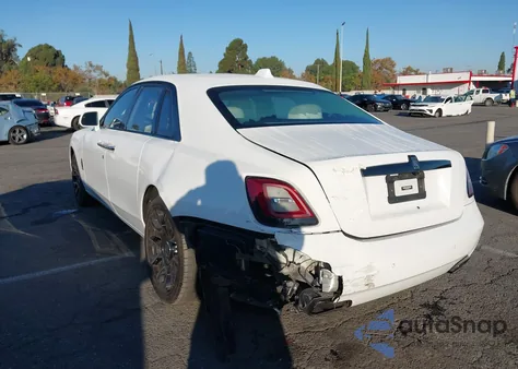 2022 Rolls-Royce Ghost z USA, uszkodzony, nr VIN SCATD6C04NU209944